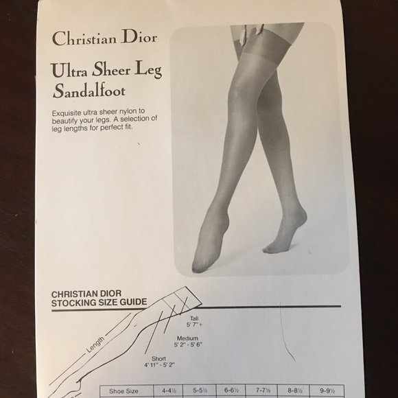 Vintage Christian Dior Stockings - 4 pairs total - Picture 2 of 8